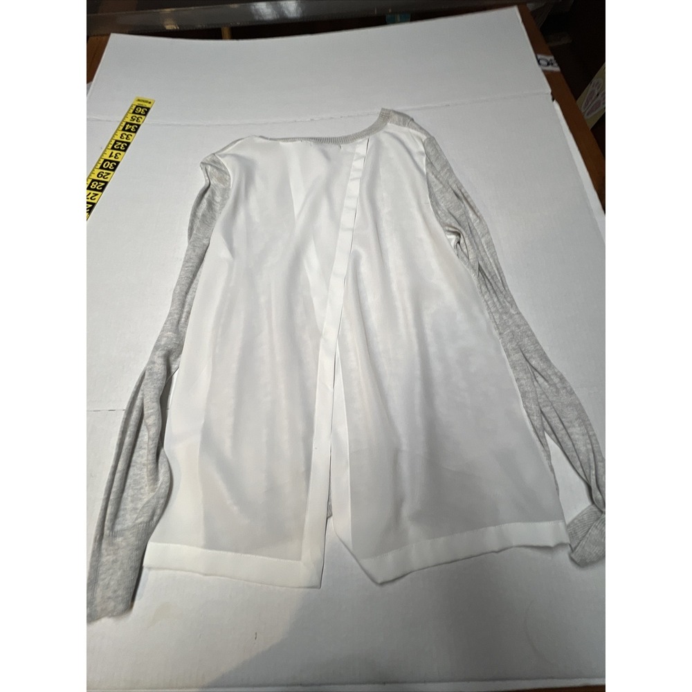 Daisy Fuentes Women's SZ Large Sweater Media Split Back Hi Low NWT - Picture 10 of 12